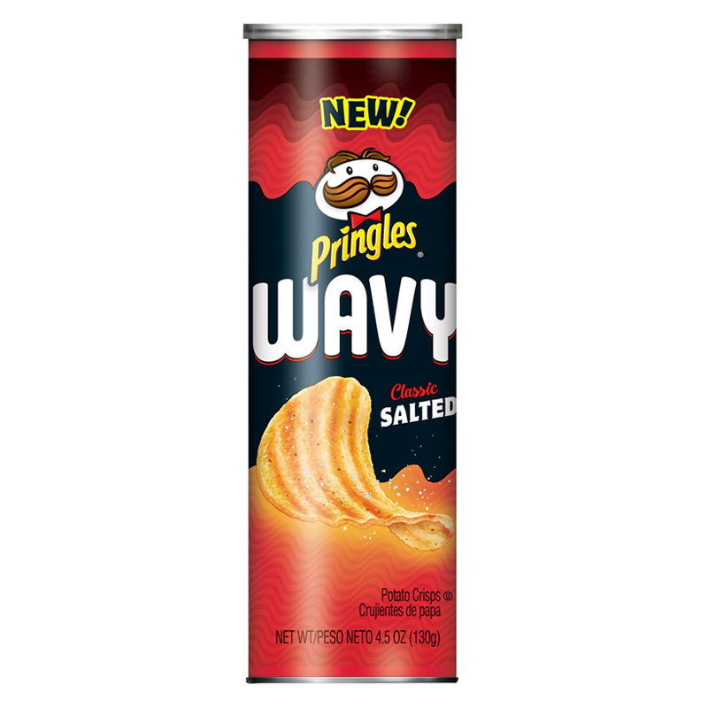 Pringles Wavy Classic Salted - 130g