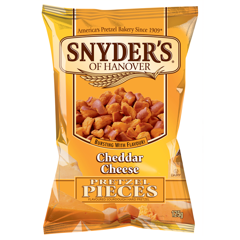 Snyder's Cheddar Cheese Pretzels - 125g