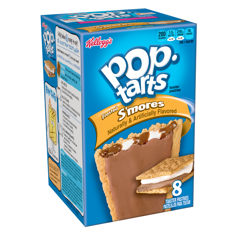 Kellogs Pop Tarts 'Smores' (Choc/Marsh) - 8 pack - Best before April 2021
