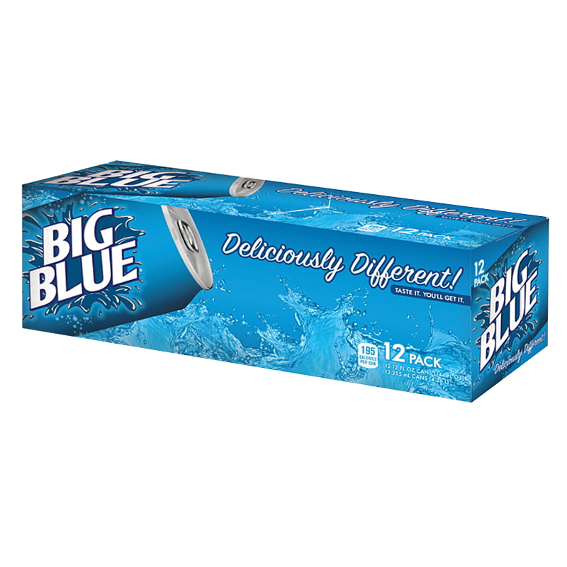 Big Blue Soda (12 cans x 12fl.oz (355ml)