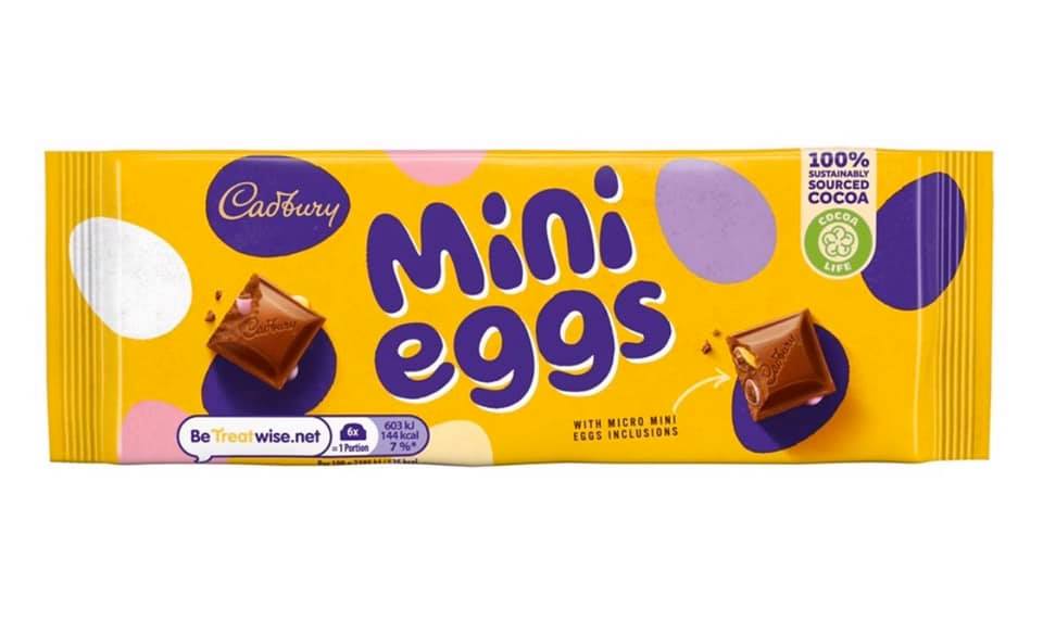 Cadbury's Mini Egg Bar 110g