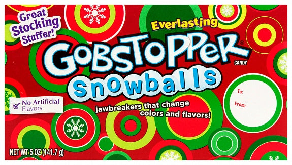 Everlasting Gobstopper Snowballs Christmas