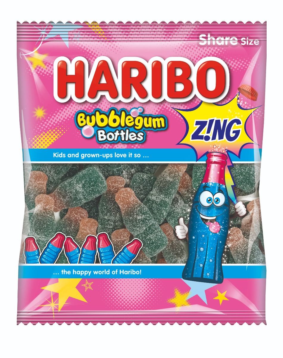 Haribo Bubblegum Bottles 160g