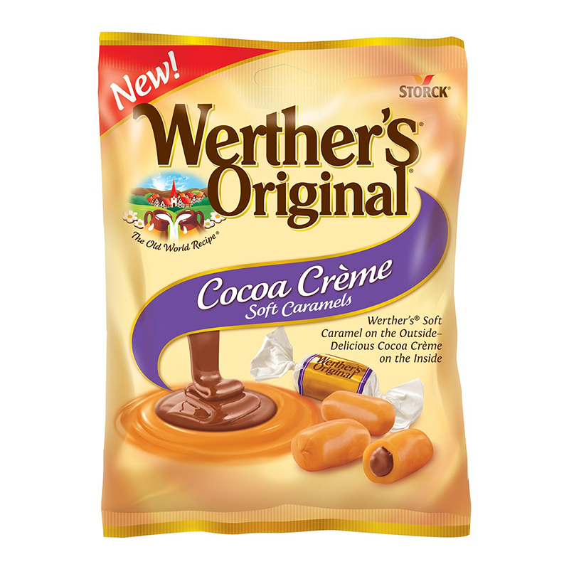 Werther's Original Cocoa Creme Soft Caramels - 2.22oz (63g)