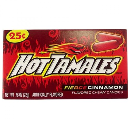 Hot Tamales Cinnamon box 22g