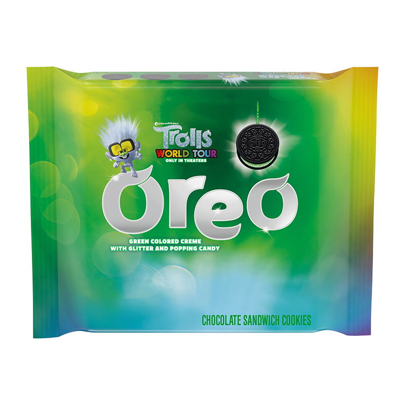 Oreo Trolls Green Glitter Creme - 10.7oz (303g)