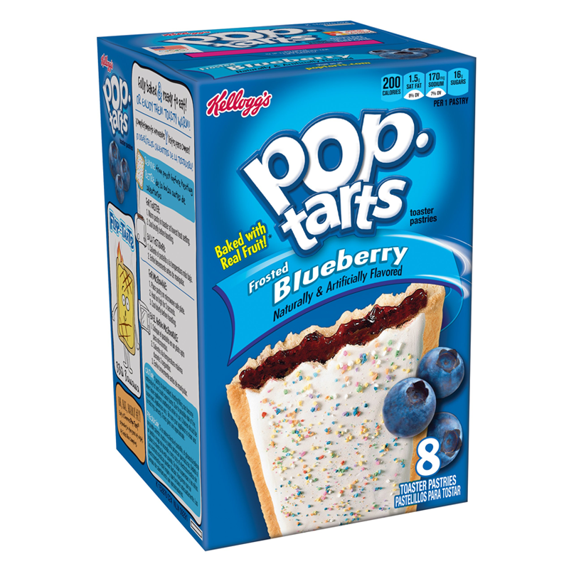 Pop Tarts Frosted Blueberry 8 Pack 14.7oz (416g)