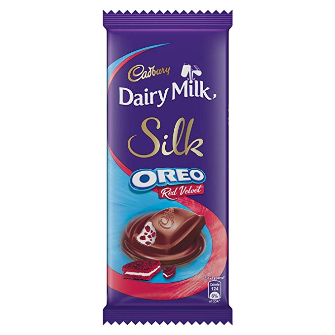 Cadbury Dairy Milk Silk Oreo Red Velvet 60g-  (India)