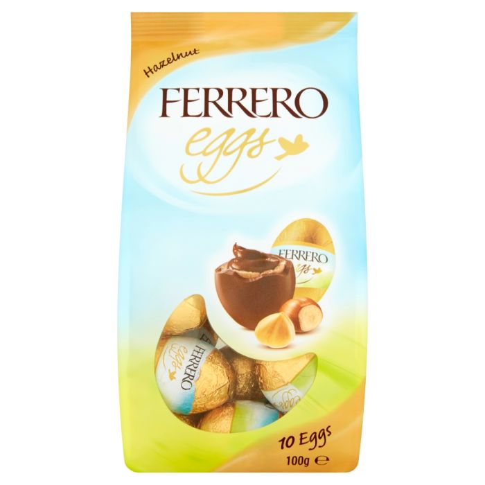Ferrero Hazelnut and Chocolate Mini Easter Eggs 100g