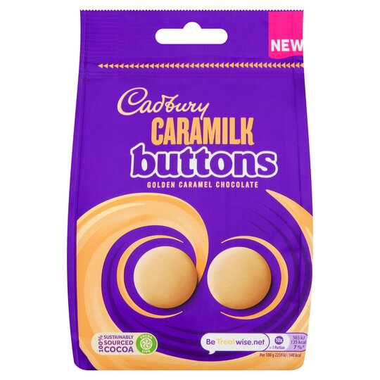 Саdbury Caramilk Buttons Chocolate Bag £1.25 90g
