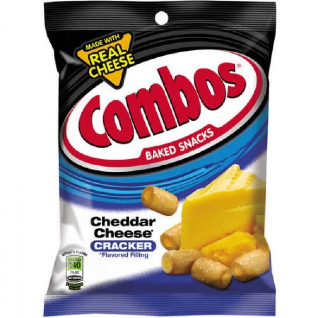 Combos Cheddar Cheese Cracker Bags 6.3oz