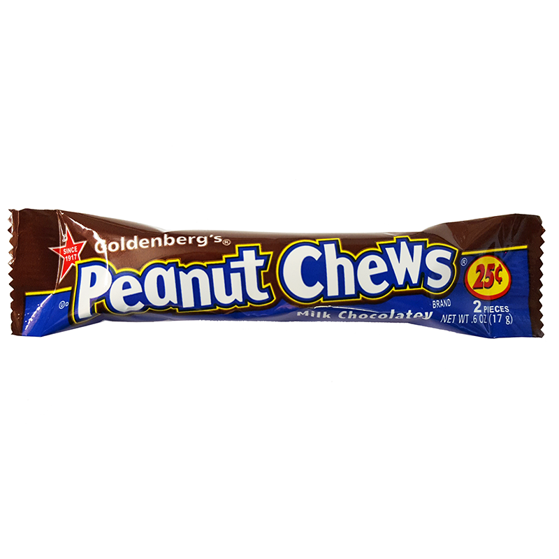 Goldenberg's Peanut Chews Milk Chocolatey 0.6oz (17g)
