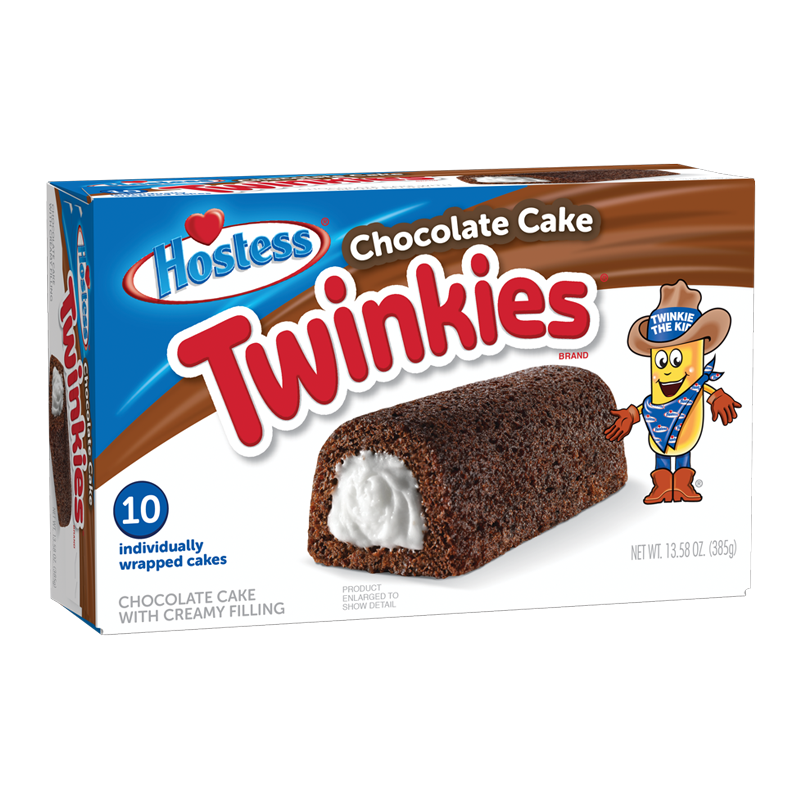 Hostess Chocolate Cake Twinkies - 10 Pack - 13.58oz (385g)