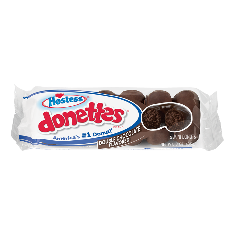 Hostess Double Chocolate Flavoured Donettes - 3oz (85g)