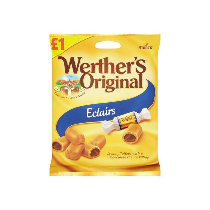 Werthers Eclairs Bag 100g PMP£1