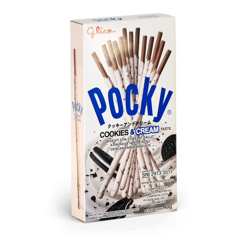 Pocky Sticks Cookies & Creme Flavour (42g)