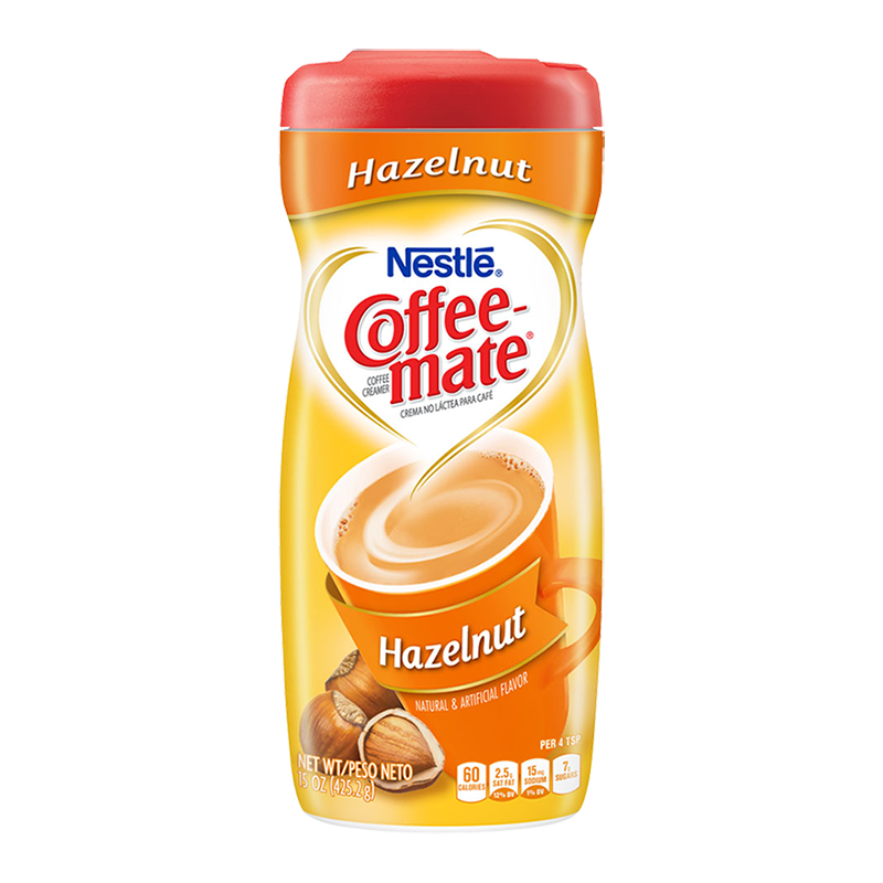 NEW COFFEE MATE HAZELNUT POWDER CREAMER 15oz