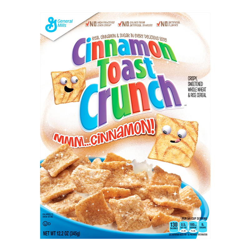 Cinnamon Toast Crunch Cereal - Large Family Size - Best Before November 2020 - Clearance