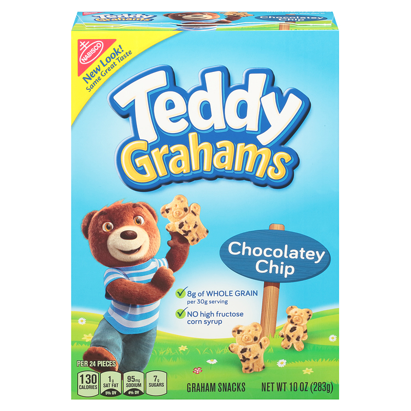Teddy Grahams Chocolatey Chip Cereal Snack 10oz (283g)
