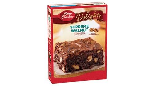 Betty Crocker Supreme Walnut Brownie Mix