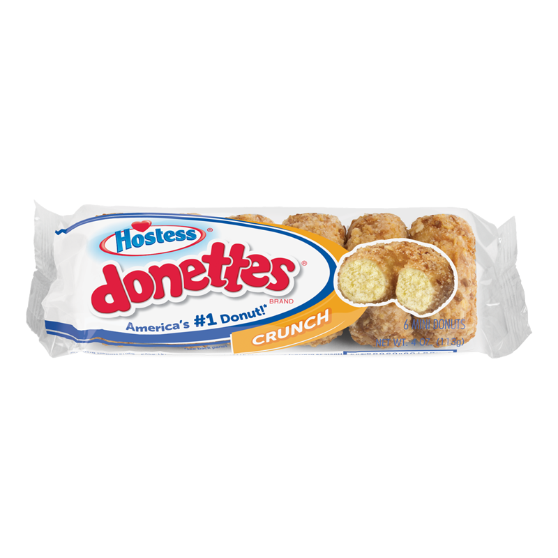 Hostess Crunch Donettes - 4oz (113g)