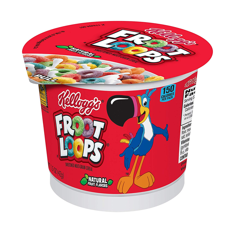 Kellogg's Froot Loops Cereal Cup - 1.5oz (42g)