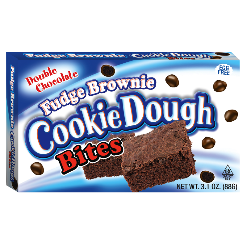 Fudge Brownie Cookie Dough Bites x 12 Case - Wholesale