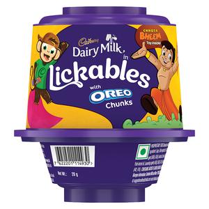 Cadbury Dairy Milk Lickables with Oreo Chunks Chocolate Pot (20g) -  (India)
