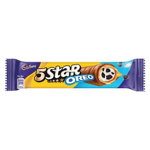Cadbury 5 Star Oreo Chocolate Bar 42g (India Import)