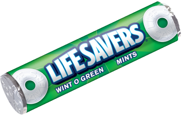 Lifesavers Mint o green Tube (individual)