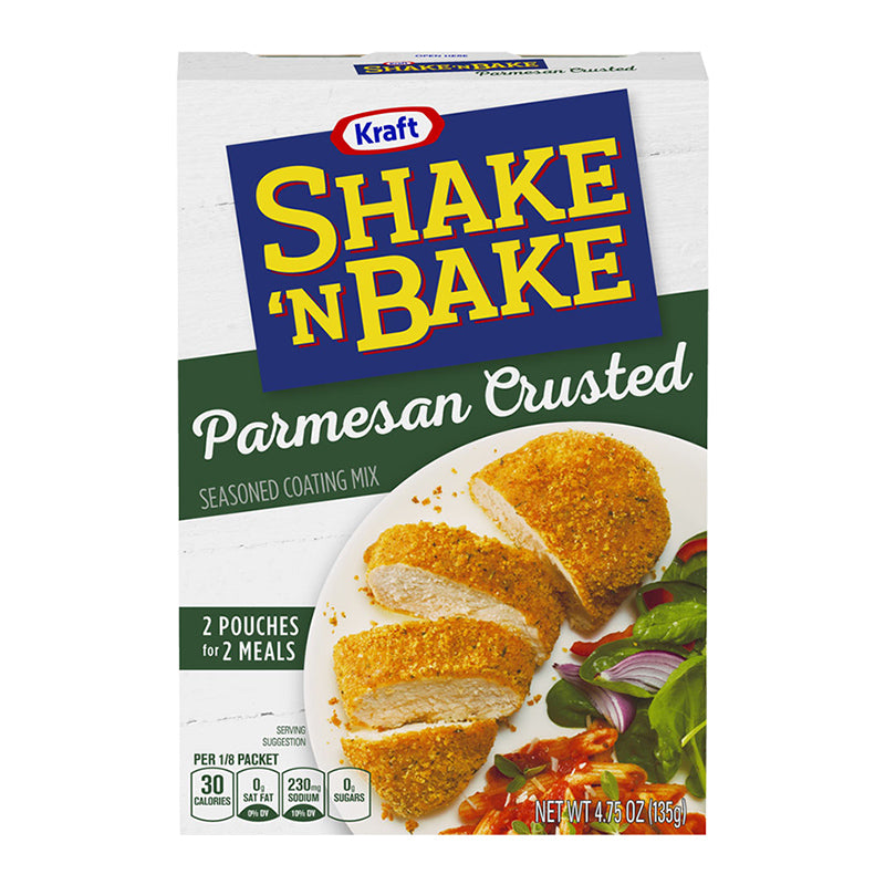 Shake 'N Bake Parmesan Seasoned Coating Mix - 4.75oz (135g) - Best before 4th July 2023