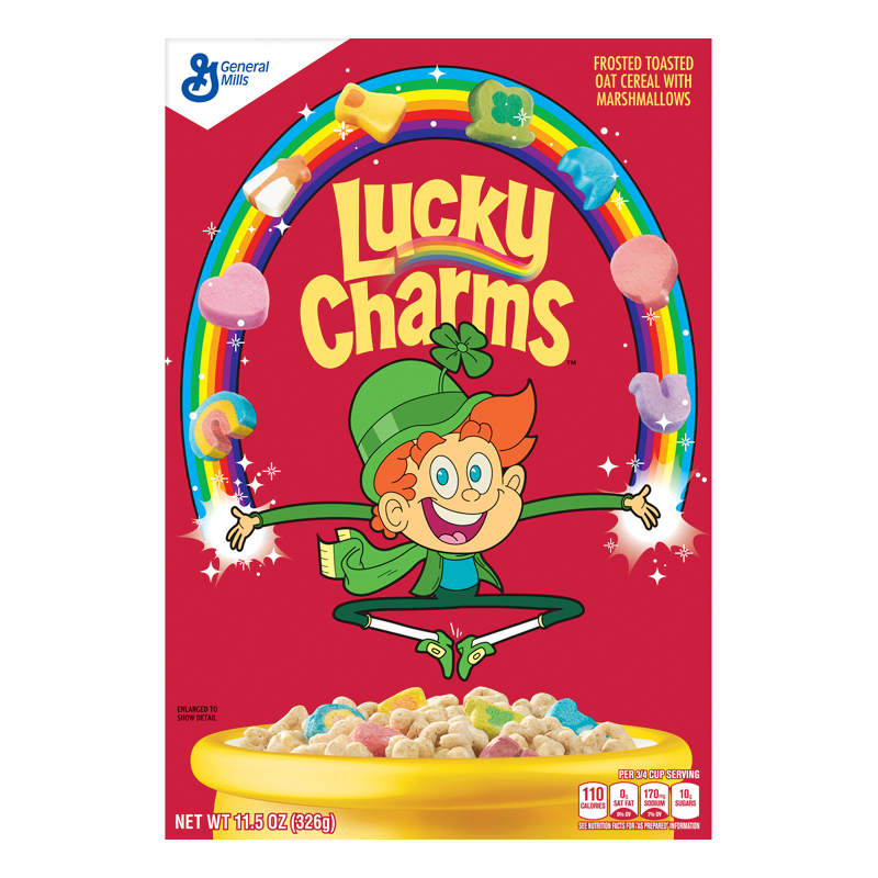 Lucky Charms Cereal (297g) - Medium Box