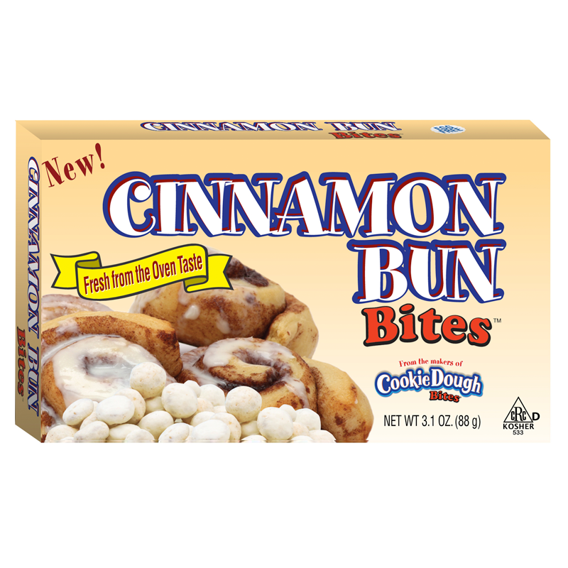 Cookie Dough Cinnamon Bun Bites Theatre Box 3.1oz (88g)