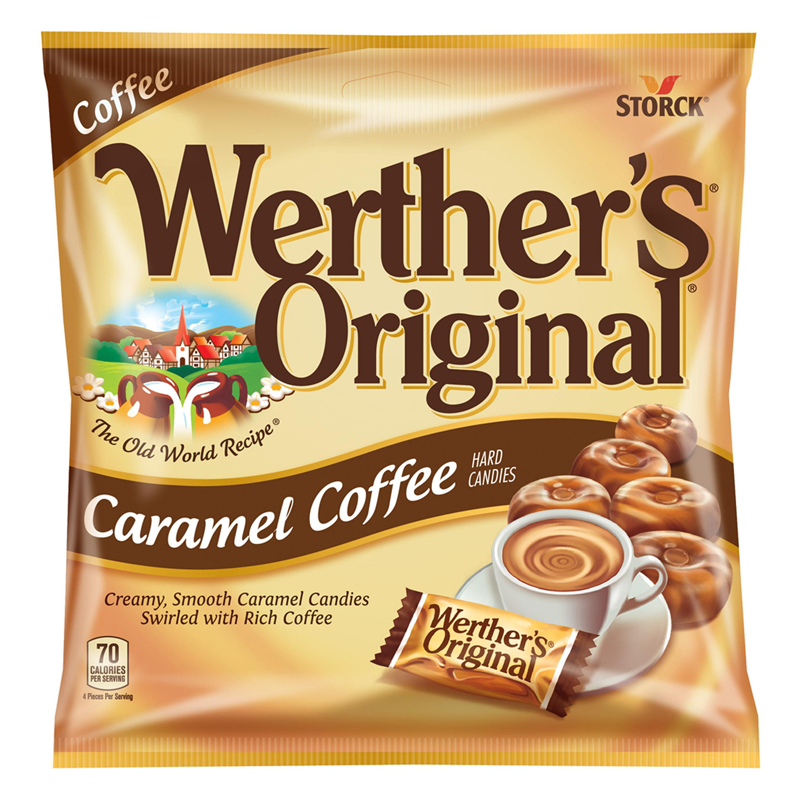 Werther's Original Caramel Coffee Hard Candies 2.65oz (75g)