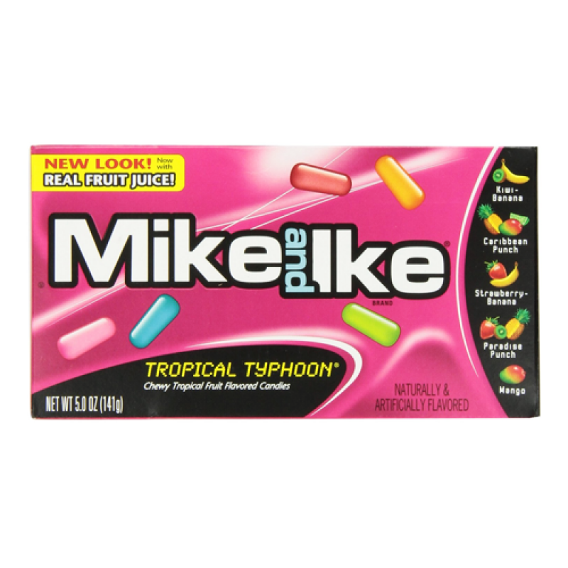Mike & Ike - Tropical Typhoon theatre box candy 5oz (141g)