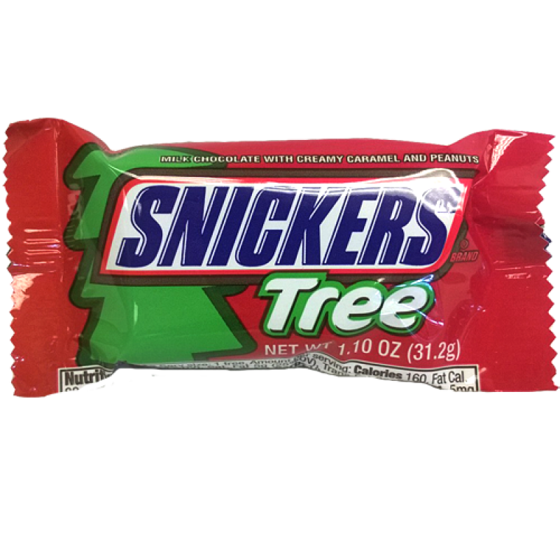 Snickers Christmas Tree 1.1oz (31.2g)