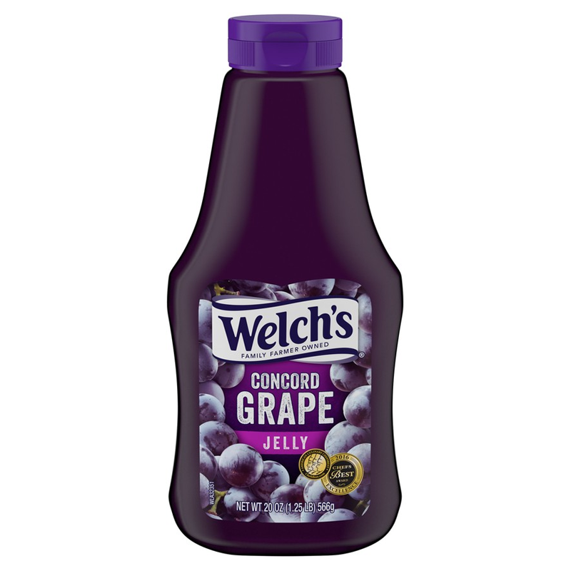 Welch's Concord Grape Squeeze Jelly (624g)