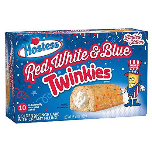 Hostess Red, White and Blue Twinkies Box (385g)