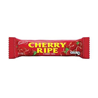 Cadbury Cherry Ripe Chocolate Bar 52g  (Australia)