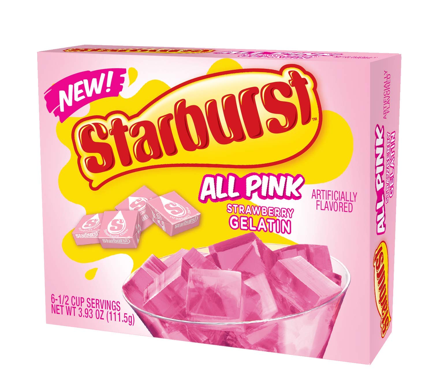 Starburst All Pink (Strawberry) Gelatin (111g)