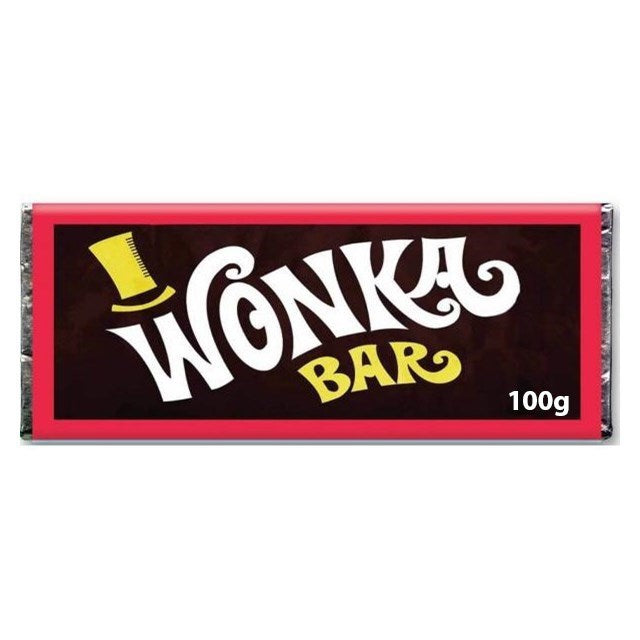 Willy Wonka 90g Chocolate Bars