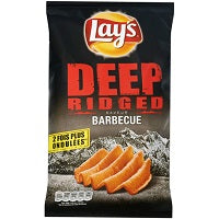 Lays Chips Deep Ridged Barbecue 120g