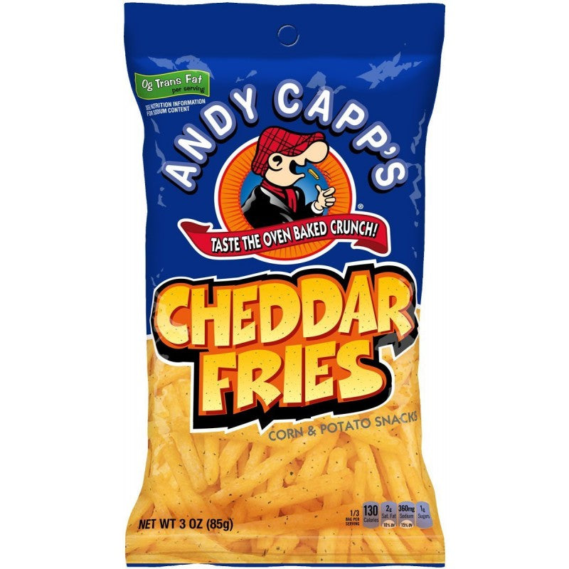 Andy Capp Cheddar Fries 3oz (85g)