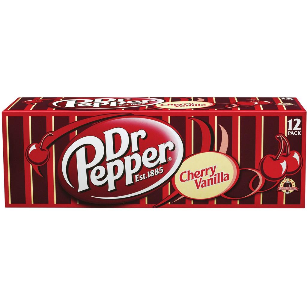 Dr Pepper Cherry Vanilla 12 cans