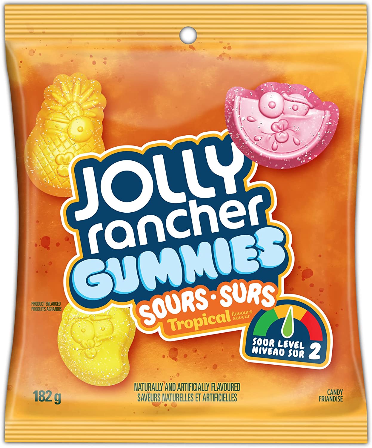 Jolly Rancher Gummies Sours Tropical BAG - 182G