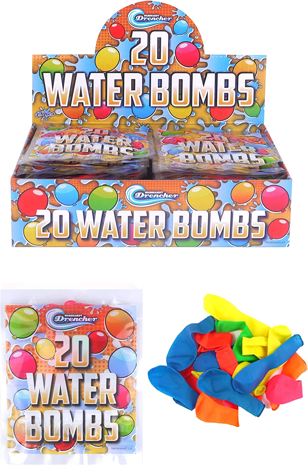 20 Water Bomb Balloons