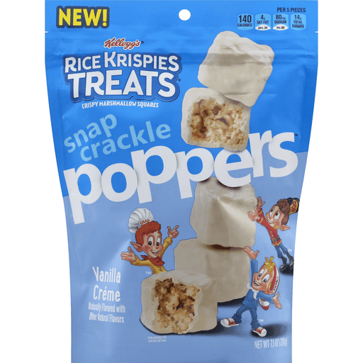 Kellogg’s Rice Krispies Treats Poppers Vanilla Creme 201g