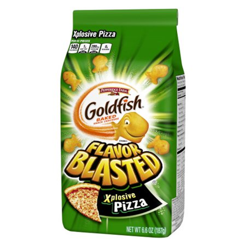 Goldfish Crackers - Flavor Blasted Explosive Pizza - 6.6oz (187g) 31st August 24