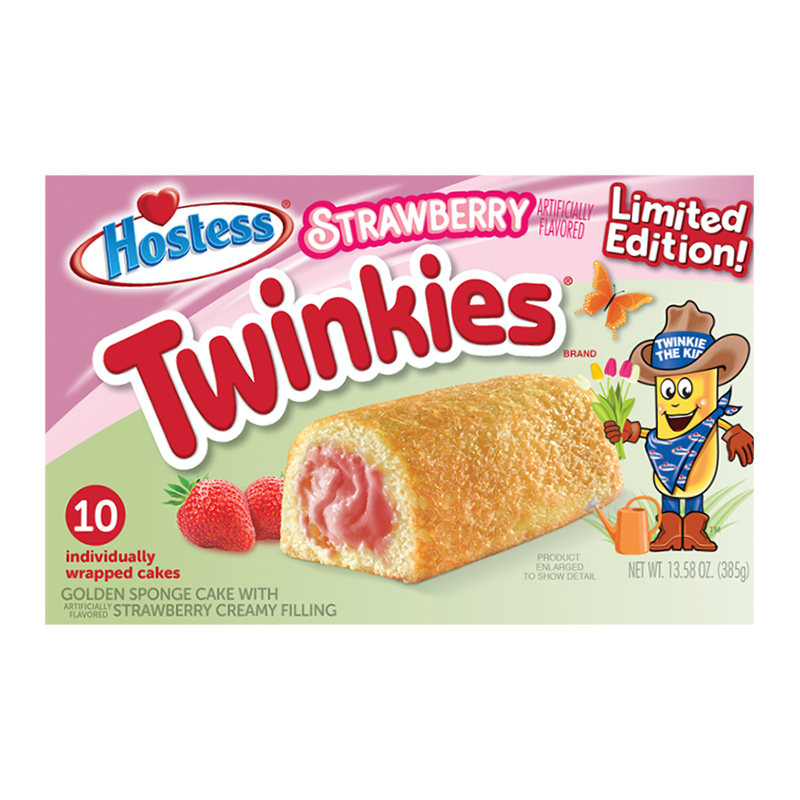 Hostess Limited Edition Strawberry Twinkies - Individual