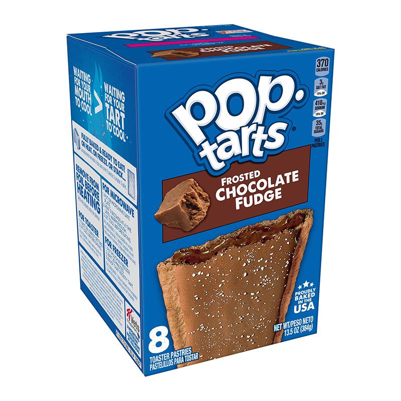 Pop Tarts - Frosted Chocolate Fudge - 8 Pack 13.5oz (384g)